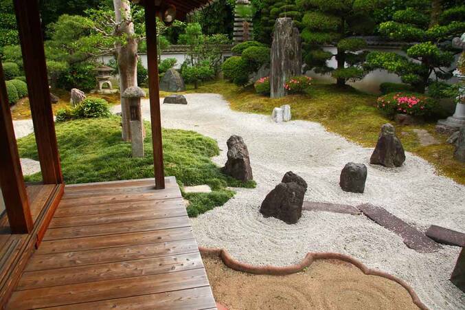 The Elements of a Japanese Zen Garden